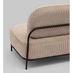 Диван Стоун велюр рельефный бежевый варинант исполнения - 4 | Loft Concept в Ростове-на-Дону