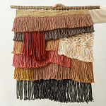 Текстильное Панно с бахромой варинант исполнения - 2 | Loft Concept в Ростове-на-Дону