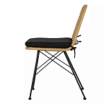 Стул с ротанговым плетением Wicker Stool без подлокотников варинант исполнения - 2 | Loft Concept в Ростове-на-Дону