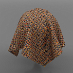 Мебельная ткань Шенилл терракотовый цвет 142 см T4-58 варинант исполнения - 10 | Loft Concept в Ростове-на-Дону