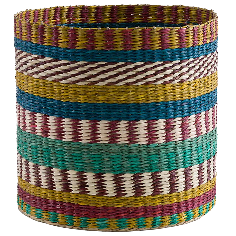    Hediye Colorful Wicker Basket   -- | Loft Concept 