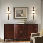 Бра вертикальное с белым полукруглым плафоном и длинным стержнем S Kichler варинант исполнения - 15 | Loft Concept в Ростове-на-Дону