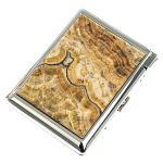 Портсигар с газовой зажигалкой из натурального камня Оникс Stone Cigarettes Cases варинант исполнения - 6 | Loft Concept в Ростове-на-Дону