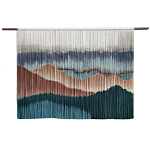 Современное Панно на стену из нитей Mountains at Sunset Горы на Закате  варинант исполнения - 2 | Loft Concept в Ростове-на-Дону