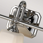 Бра для ванных комнат с квадратными матовыми плафонами на основании цвета хром Feiss варинант исполнения - 7 | Loft Concept в Ростове-на-Дону