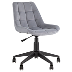 Мягкое компьютерное кресло Plushe Grey варинант исполнения - 1 | Loft Concept в Ростове-на-Дону