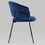 Стул в велюре синего цвета Horizon варинант исполнения - 2 | Loft Concept в Ростове-на-Дону