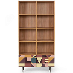 Широкий стеллаж с принтом Elise Rack варинант исполнения - 6 | Loft Concept в Ростове-на-Дону