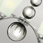 Люстра с матовыми конусными плафонами и декоративными элементами в форме шаров Hinkley варинант исполнения - 16 | Loft Concept в Ростове-на-Дону