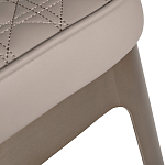 Стул барный светло-серый из экокожи Spectacular High Bar Stool варинант исполнения - 5 | Loft Concept в Ростове-на-Дону