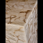 Торшер прямоугольный из натурального камня Calcite Geometry варинант исполнения - 10 | Loft Concept в Ростове-на-Дону