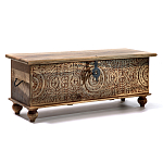 Сундук из массива манго Натуральный цвет варинант исполнения - 2 | Loft Concept в Ростове-на-Дону