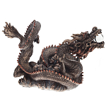 Декоративная статуэтка Дракон Фуцанлун Fuzanglong Dragon Brown Statuette варинант исполнения - 1 | Loft Concept в Ростове-на-Дону