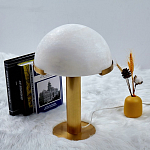 Настольная лампа c абажуром в форме купола из натурального камня  Heavenly Harmony варинант исполнения - 4 | Loft Concept в Ростове-на-Дону