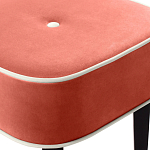 Квадратный мягкий пуф на черных ножках Winton Pouf Square варинант исполнения - 16 | Loft Concept в Ростове-на-Дону