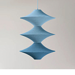 Подвесной вязаный голубой светильник «Звезда Востока 03» варинант исполнения - 1 | Loft Concept в Ростове-на-Дону