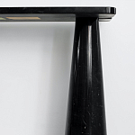 Консоль чёрная на 2-х конусообразных ножках Eros варинант исполнения - 3 | Loft Concept в Ростове-на-Дону