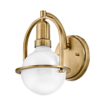 Бра с шарообразной белой лампой и декоративной рамкой Hinkley варинант исполнения - 1 | Loft Concept в Ростове-на-Дону