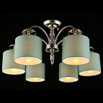 Люстра потолочная Nikoletta с бирюзовым плафоном варинант исполнения - 1 | Loft Concept в Ростове-на-Дону