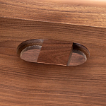 ТВ-тумба из массива ореха Robinett Wooden TV Stand варинант исполнения - 6 | Loft Concept в Ростове-на-Дону