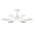 Потолочный светильник с плафонами в виде белых лепестков Delicate Flower варинант исполнения - 2 | Loft Concept в Ростове-на-Дону