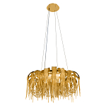 Люстра круглая подвесная с металлическими дугами и длинными цепочками 80 см Atlantis Chain варинант исполнения - 12 | Loft Concept в Ростове-на-Дону