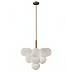 Люстра круглая со стеклянными сферами Maleficent варинант исполнения - 4 | Loft Concept в Ростове-на-Дону