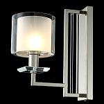 Бра с геометрическим каркасом из металла и цилиндрическим стеклянным плафоном Laurent варинант исполнения - 4 | Loft Concept в Ростове-на-Дону