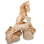 Статуэтка из дерева лошади Animals of the World 25 варинант исполнения - 2 | Loft Concept в Ростове-на-Дону