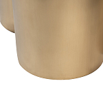 Стол журнальный круглый керамогранит белый Keramos варинант исполнения - 4 | Loft Concept в Ростове-на-Дону