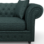 Мебельная ткань Шенилл темно-зеленый цвет 138 см T4-39 варинант исполнения - 6 | Loft Concept в Ростове-на-Дону