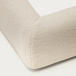 Кровать со съемным бежевым чехлом из ткани букле White Boucle Collection варинант исполнения - 5 | Loft Concept в Ростове-на-Дону