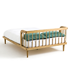 Кровать из массива дуба с пружинным блоком Mateta варинант исполнения - 4 | Loft Concept в Ростове-на-Дону