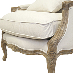 Кресло Ava Classical Armchair beige flax варинант исполнения - 4 | Loft Concept в Ростове-на-Дону