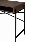 Стол рабочий в стиле лофт с ящиком и нишей для хранения Urban Style Space 2 варинант исполнения - 5 | Loft Concept в Ростове-на-Дону