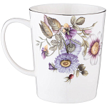 Кружка фарфоровая с рисунком цветов 400 мл Garden Whisper Porcelain Set  варинант исполнения - 1 | Loft Concept в Ростове-на-Дону