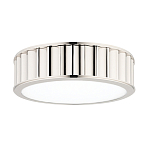 Потолочный светильник с гофрированным серебрянным абажуром Millennium варинант исполнения - 1 | Loft Concept в Ростове-на-Дону