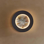 Бра в форме диска цвета латунь Brass Borders варинант исполнения - 5 | Loft Concept в Ростове-на-Дону