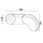 Модульный диван Calypso с кушеткой варинант исполнения - 6 | Loft Concept в Ростове-на-Дону
