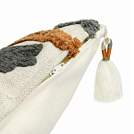 Подушка декоративная с вышивкой и кисточками Divine Abstractions варинант исполнения - 3 | Loft Concept в Ростове-на-Дону