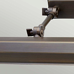 Светильник для картин с призматическим плафоном и двойными регулируемыми шарнирами Elstead Lighting варинант исполнения - 45 | Loft Concept в Ростове-на-Дону