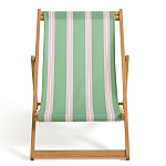 Шезлонг из акации и ткани Argentina варинант исполнения - 4 | Loft Concept в Ростове-на-Дону