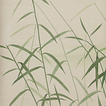 Обои ручная роспись Wild Grasses Special Colourway on Bleached Silver slub silk варинант исполнения - 1 | Loft Concept в Ростове-на-Дону