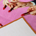Коврик Seletti Lipstick Pink варинант исполнения - 1 | Loft Concept в Ростове-на-Дону