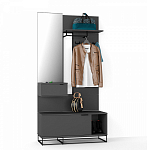 Вешалка настенная цвета графит Strict Lines варинант исполнения - 2 | Loft Concept в Ростове-на-Дону