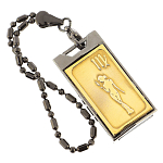 Флеш-карта брелок USB 2.0 на 32 гб с гравировкой символа знака зодиака Дева в подарочной коробке Metal Flash Drive варинант исполнения - 2 | Loft Concept в Ростове-на-Дону