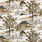 Ткань Velours landscape Beige пейзах N 1190 варинант исполнения - 1 | Loft Concept в Ростове-на-Дону