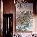 Обои ручная роспись Le Brésil Amarelo  варинант исполнения - 5 | Loft Concept в Ростове-на-Дону