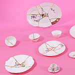 Десертная тарелка Seletti Kintsugi варинант исполнения - 2 | Loft Concept в Ростове-на-Дону