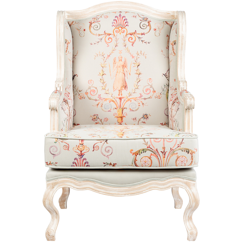         Raffael Floral Grey Armchair -    -- | Loft Concept 